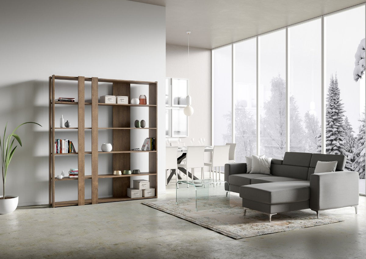 Libreria a muro design moderno Inedditah C