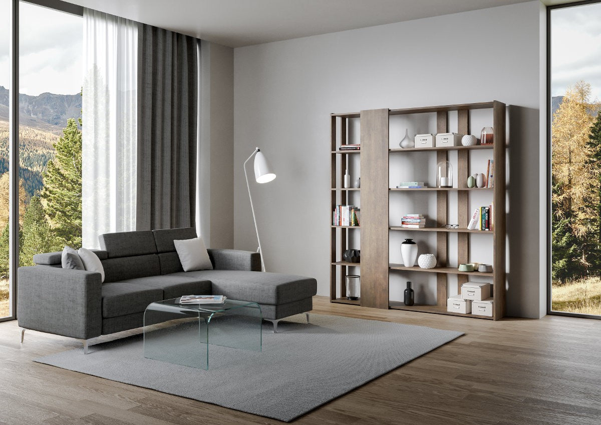 Libreria moderna per salotto di design Inedditah D