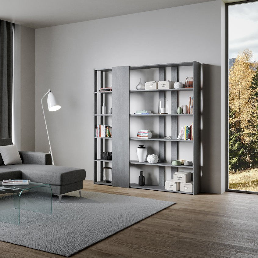 Libreria moderna per salotto di design Inedditah D
