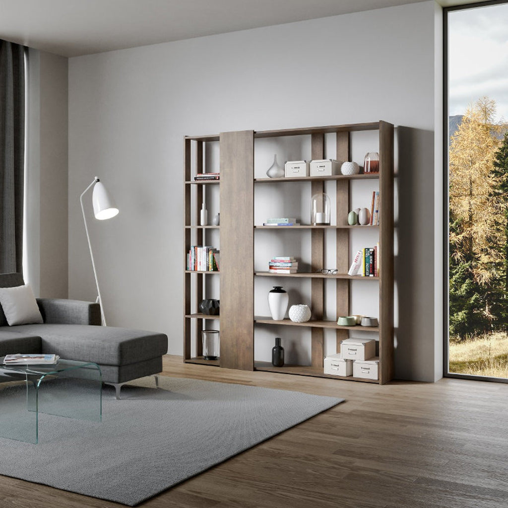 Libreria moderna per salotto di design Inedditah D
