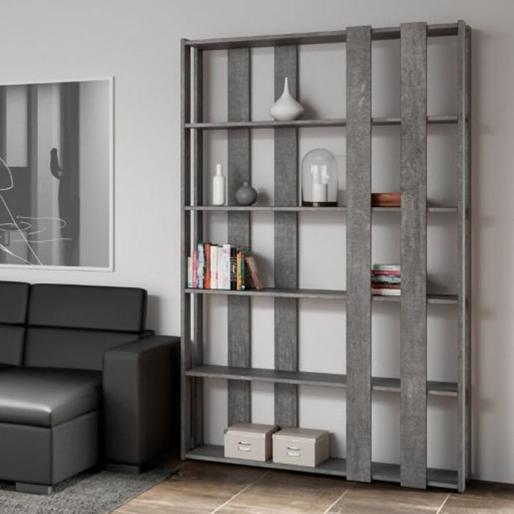 Libreria autoportante design in legno Inedditah E-Small