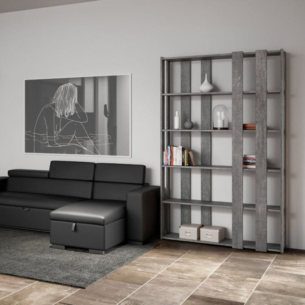 Libreria autoportante design in legno Inedditah E-Small