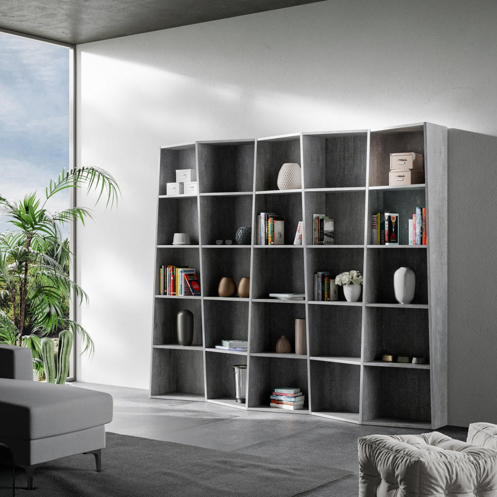 Libreria a muro design moderno Deducha 5