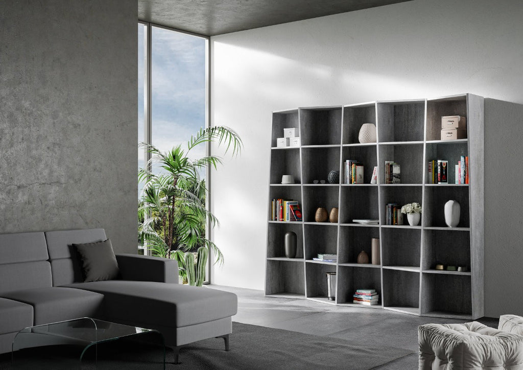 Libreria a muro design moderno Deducha 5