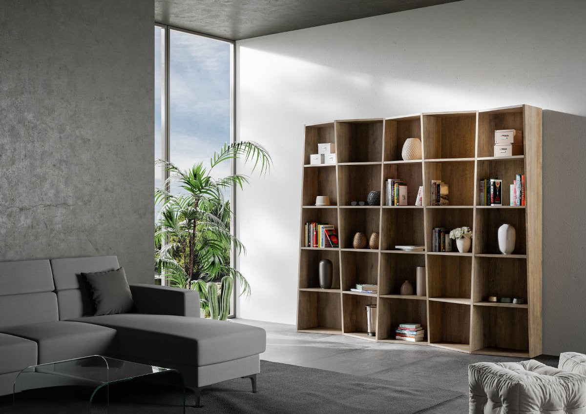 Libreria a muro design moderno Deducha 5