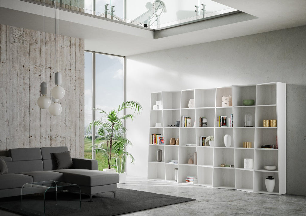 Libreria design moderno a parete Deducha 7