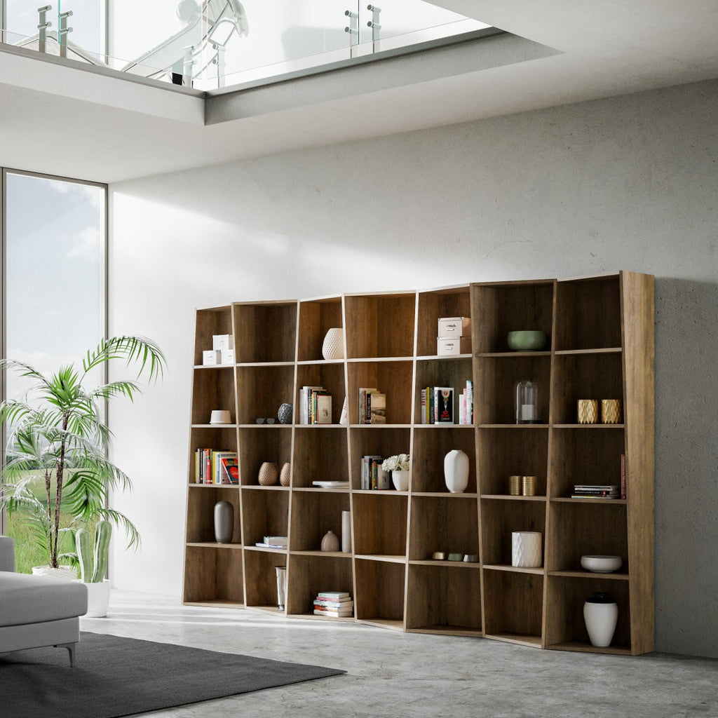 Libreria design moderno a parete Deducha 7