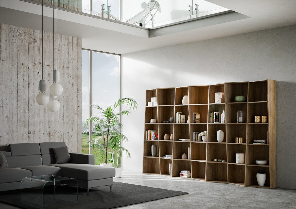 Libreria design moderno a parete Deducha 7