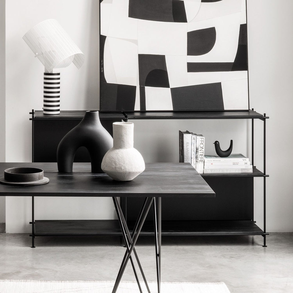 Libreria Bassa Moderna Miyoko 29 | L155 cm | Ambientata