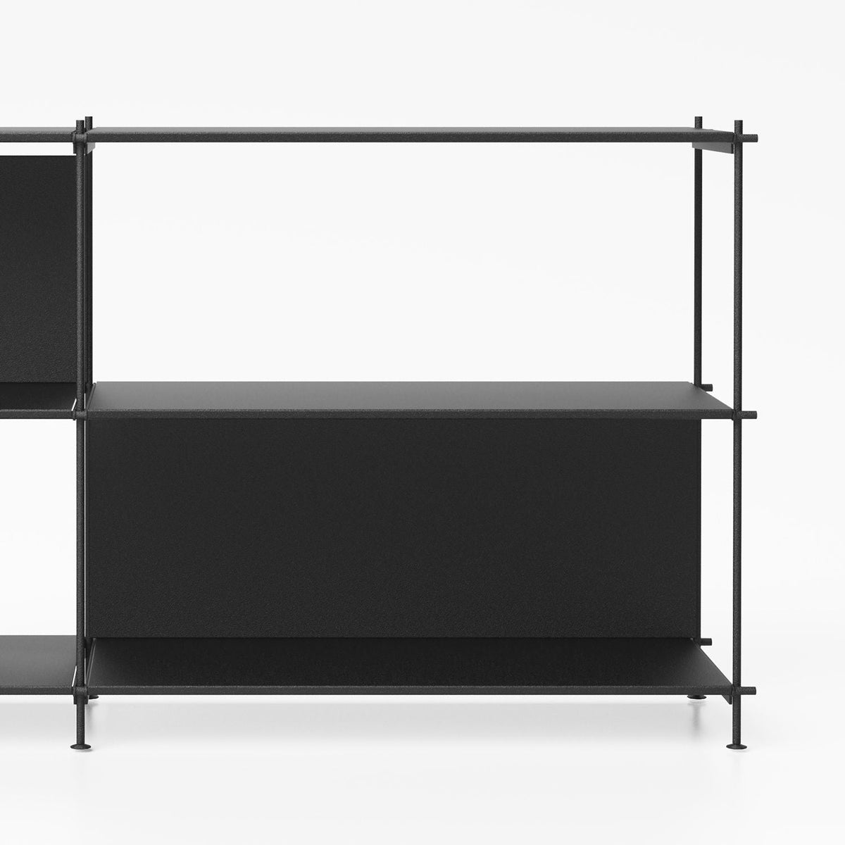 Libreria Bassa Moderna Miyoko 29 | L155 cm | Dettaglio struttura