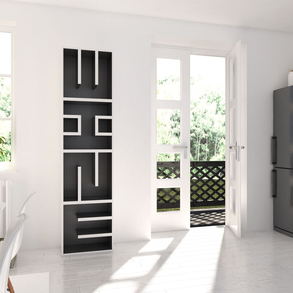 Libreria a colonna con 4 cubi componibili ABC WINE