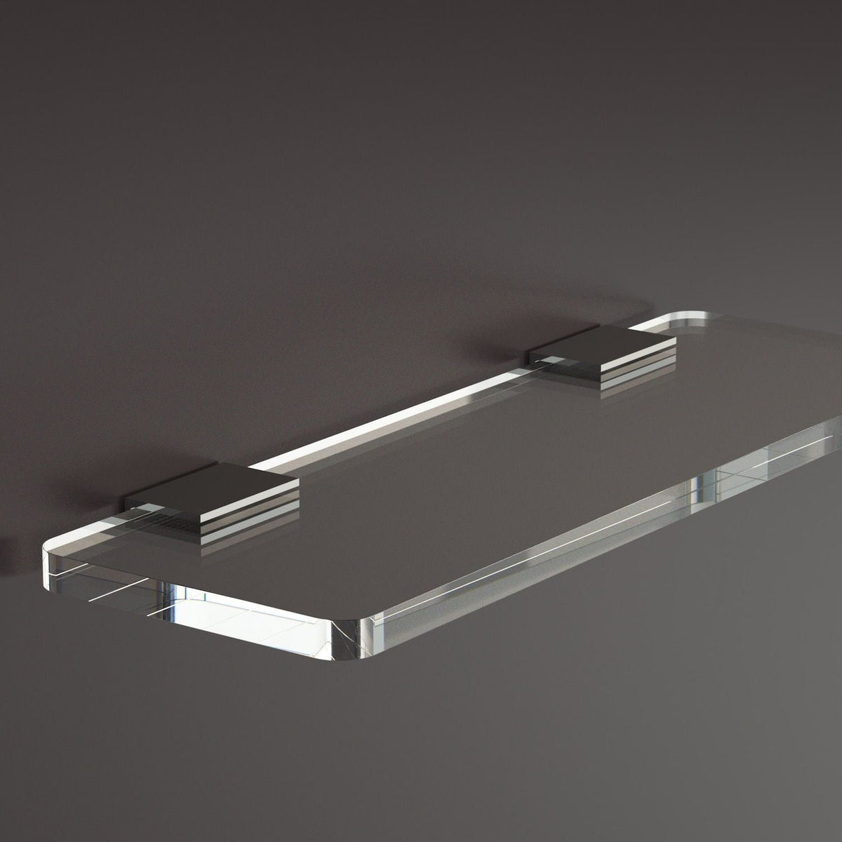 Mensola Nora in Plexiglass Trasparente | P10 cm