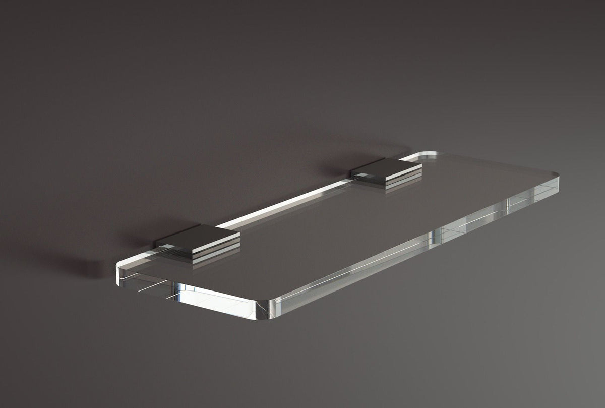 Mensola Nora in Plexiglass Trasparente | P10 cm | Ambiente