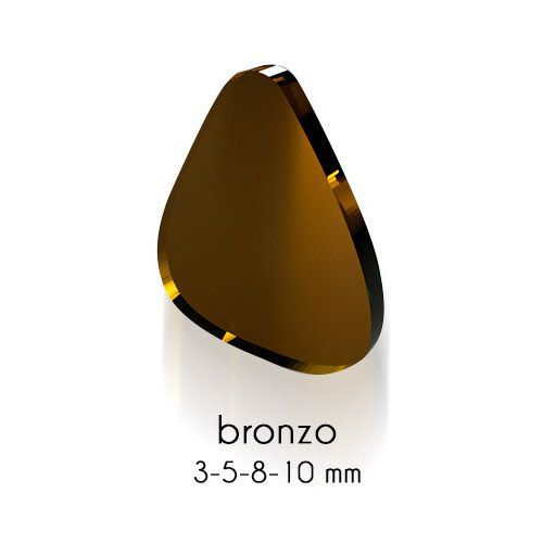 Mensola da Parete Slalom 1 in Plexiglass Curvato