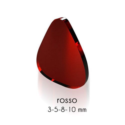 Mensola da Parete Slalom 1 in Plexiglass Curvato