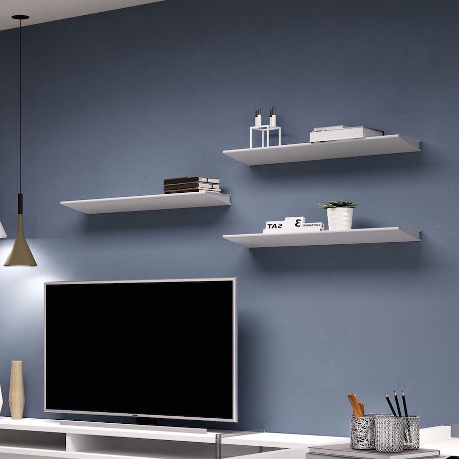 Mensola da parete in acciaio Wing