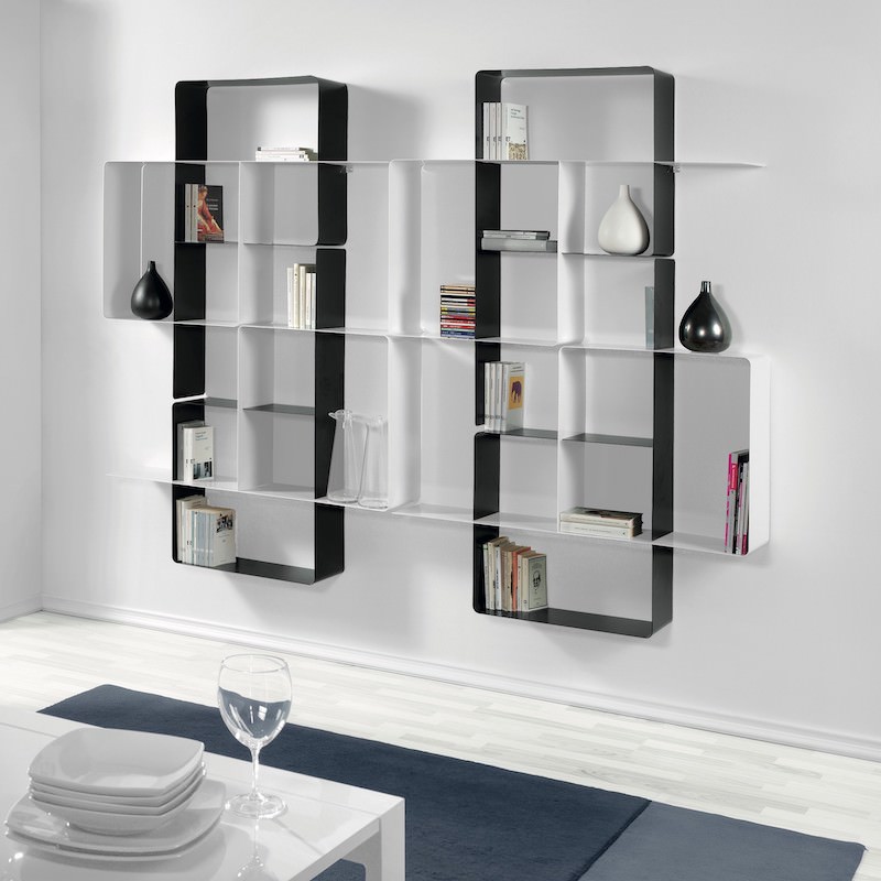 Libreria da parete moderna Kreando