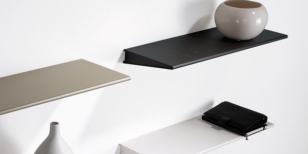 Scopri i nuovi colori per le mensole e le librerie da parete in acciaio!